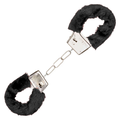 Playful Furry Cuffs - Black | 716770099273 | Available at EroticWarehouse.com
