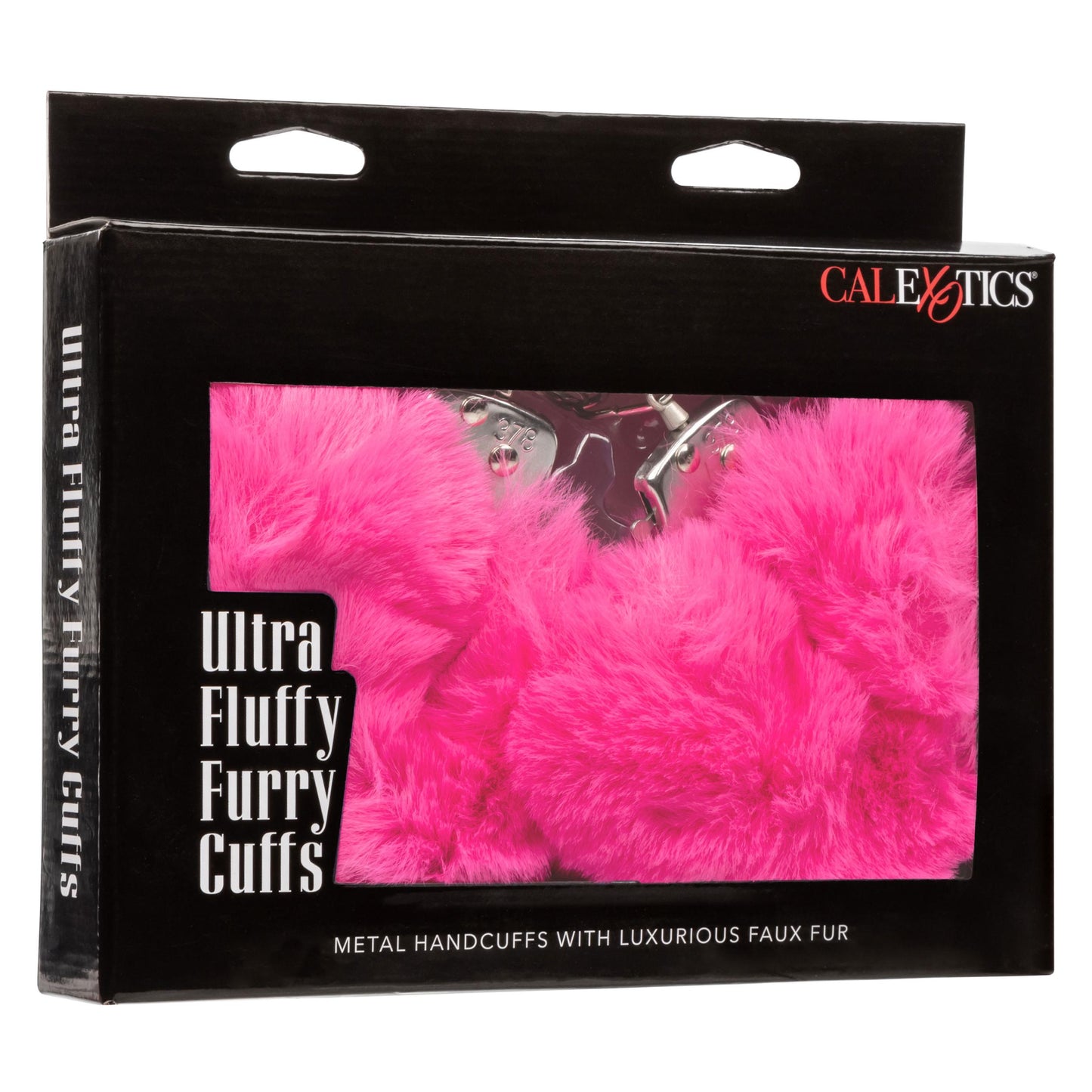 Ultra Fluffy Furry Cuffs - Pink | 716770102676 | Available at EroticWarehouse.com