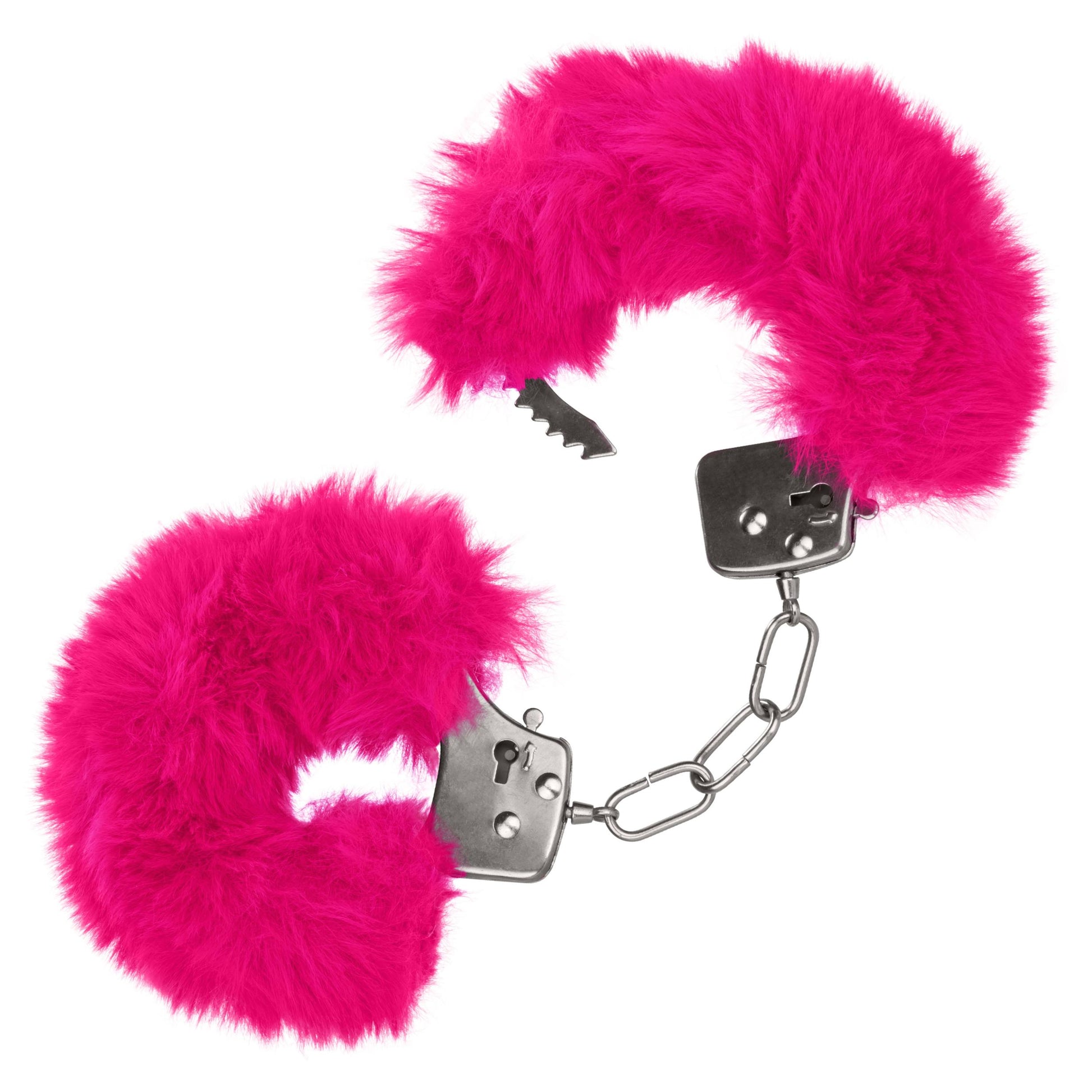 Ultra Fluffy Furry Cuffs - Pink | 716770102676 | Available at EroticWarehouse.com