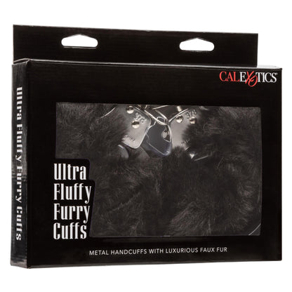 Ultra Fluffy Furry Cuffs - Black | 716770102690 | Available at EroticWarehouse.com
