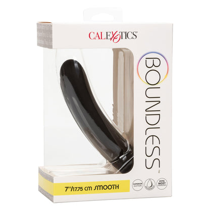 Boundless Smooth - 7 Inch - Black | 716770096159 | Available at EroticWarehouse.com
