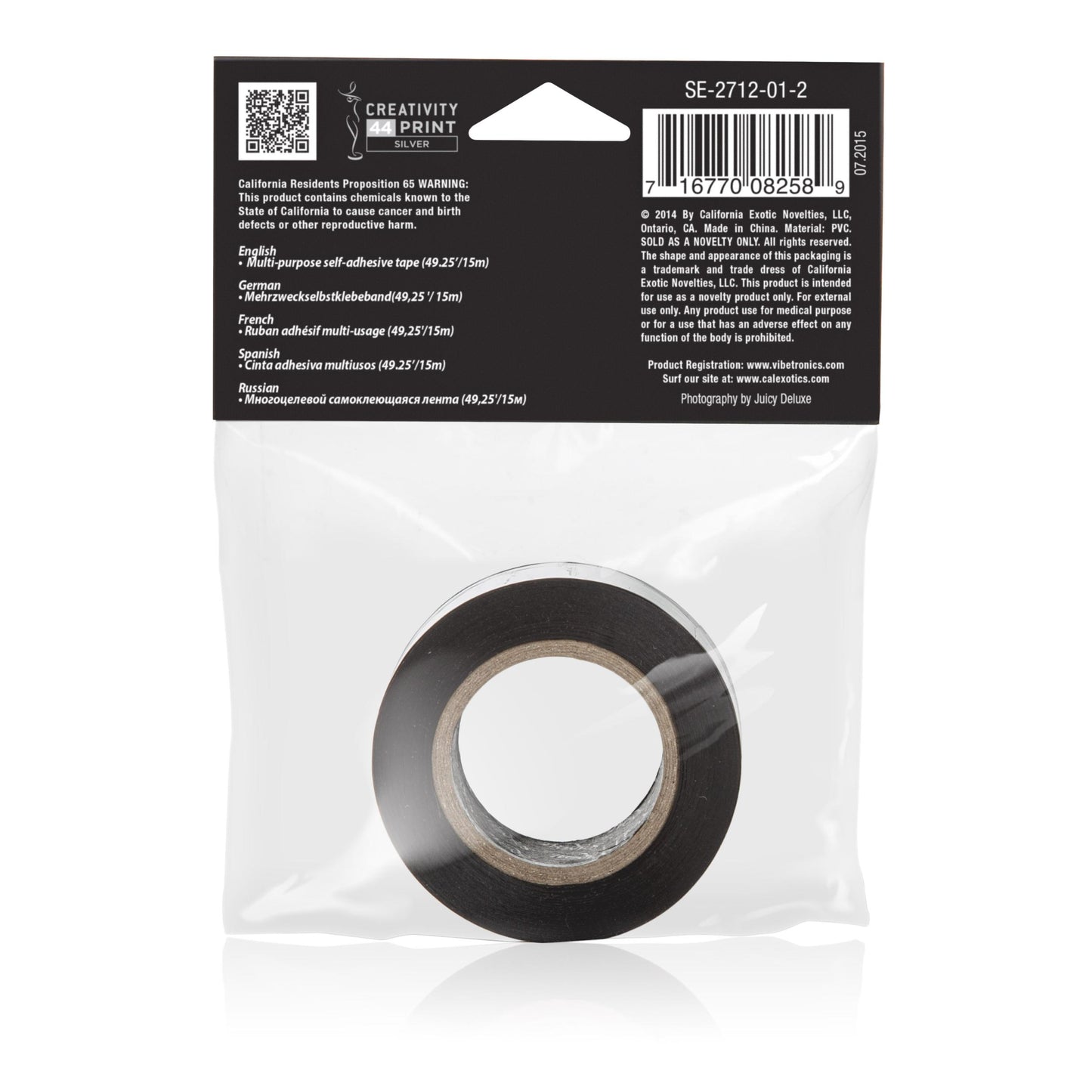 Scandal Lovers Tape - Black | 716770082589 | Available at EroticWarehouse.com