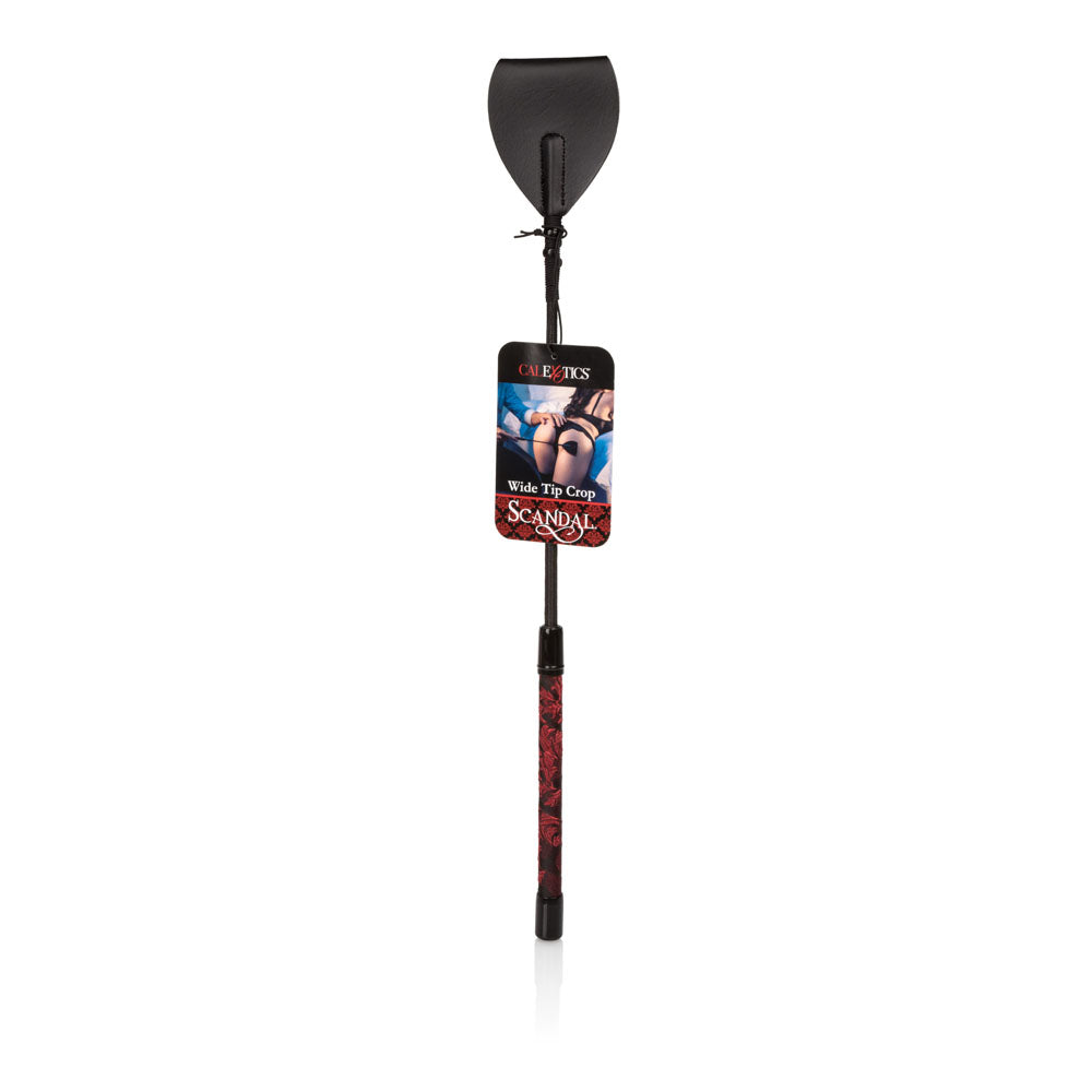 Scandal Wide Tip Crop | 716770089489 | Available at EroticWarehouse.com