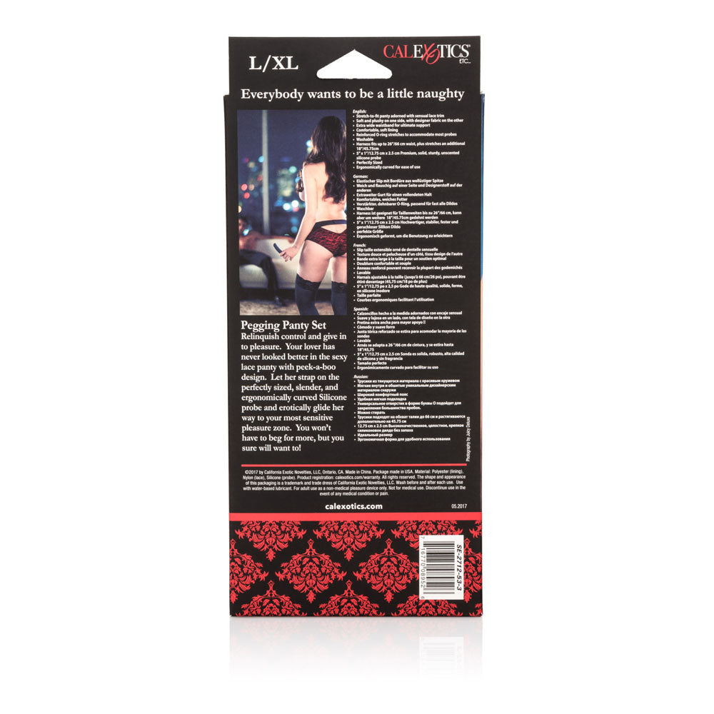 Scandal Pegging Panty L/xl | 716770089533 | Available at EroticWarehouse.com