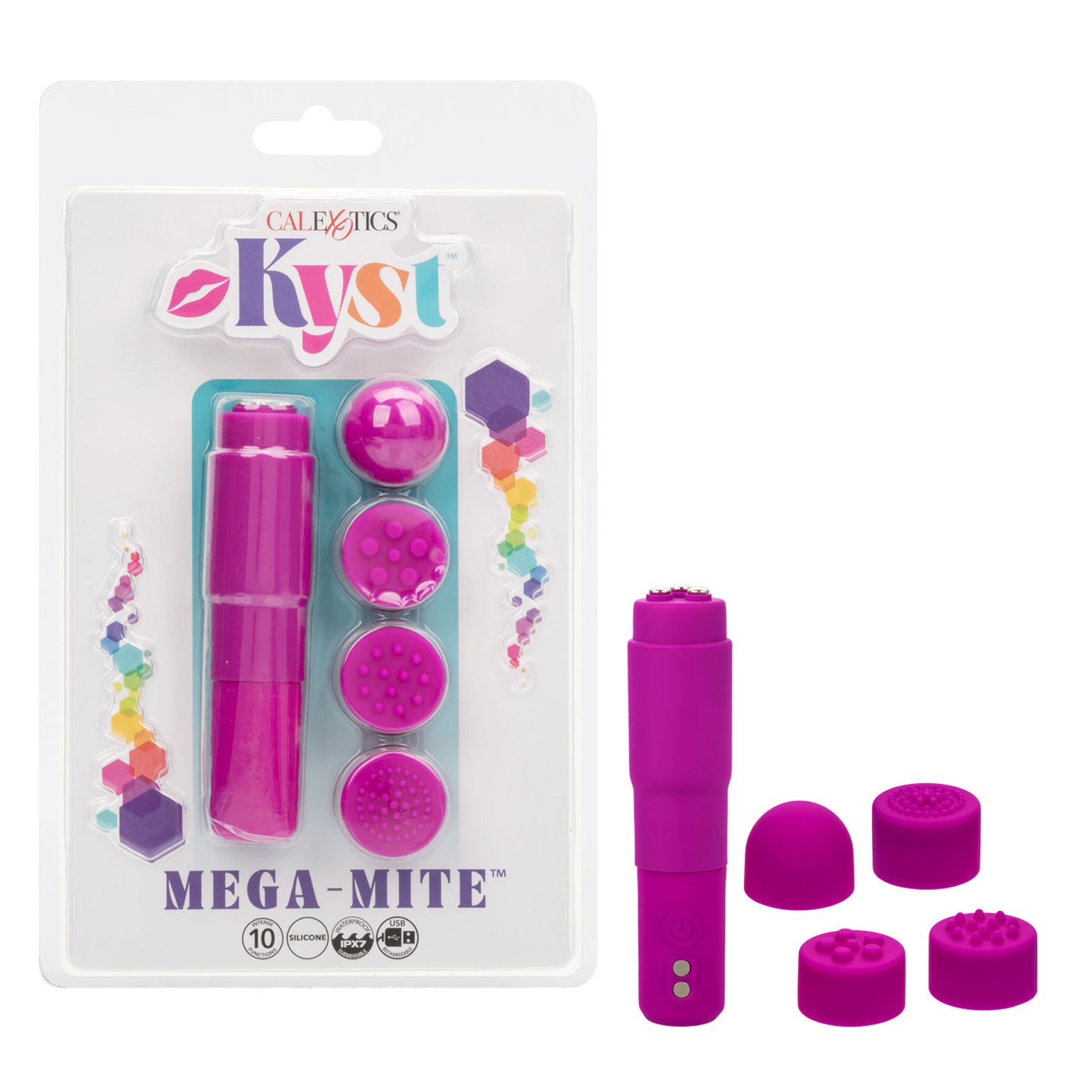 Kyst Mega-Mite - Pink | 716770107046 | Available at EroticWarehouse.com