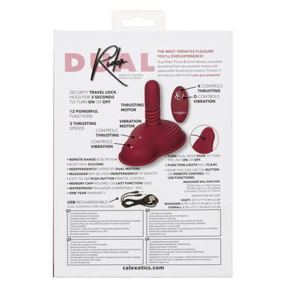 Dual Rider Remote Control Thrust and Grind | 716770104854 | Available at EroticWarehouse.com