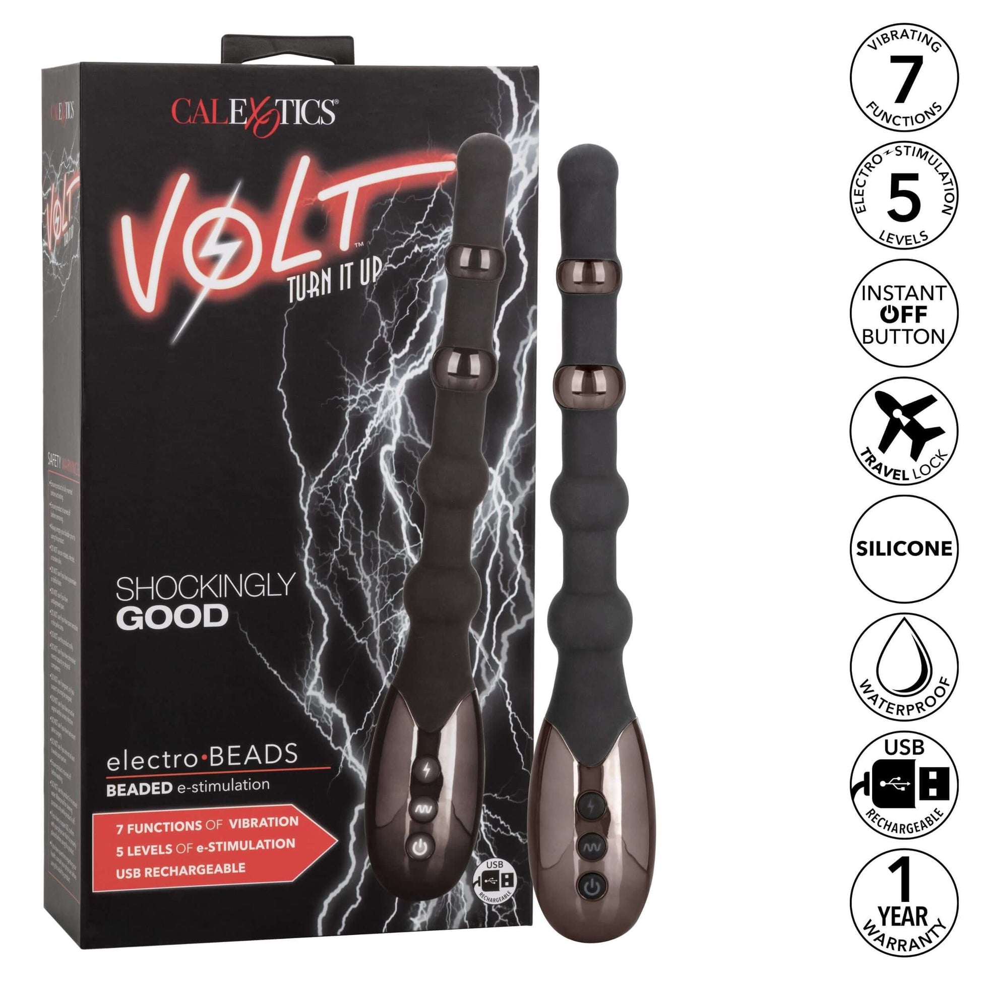 Volt Electro-Beads | 716770098757 | Available at EroticWarehouse.com