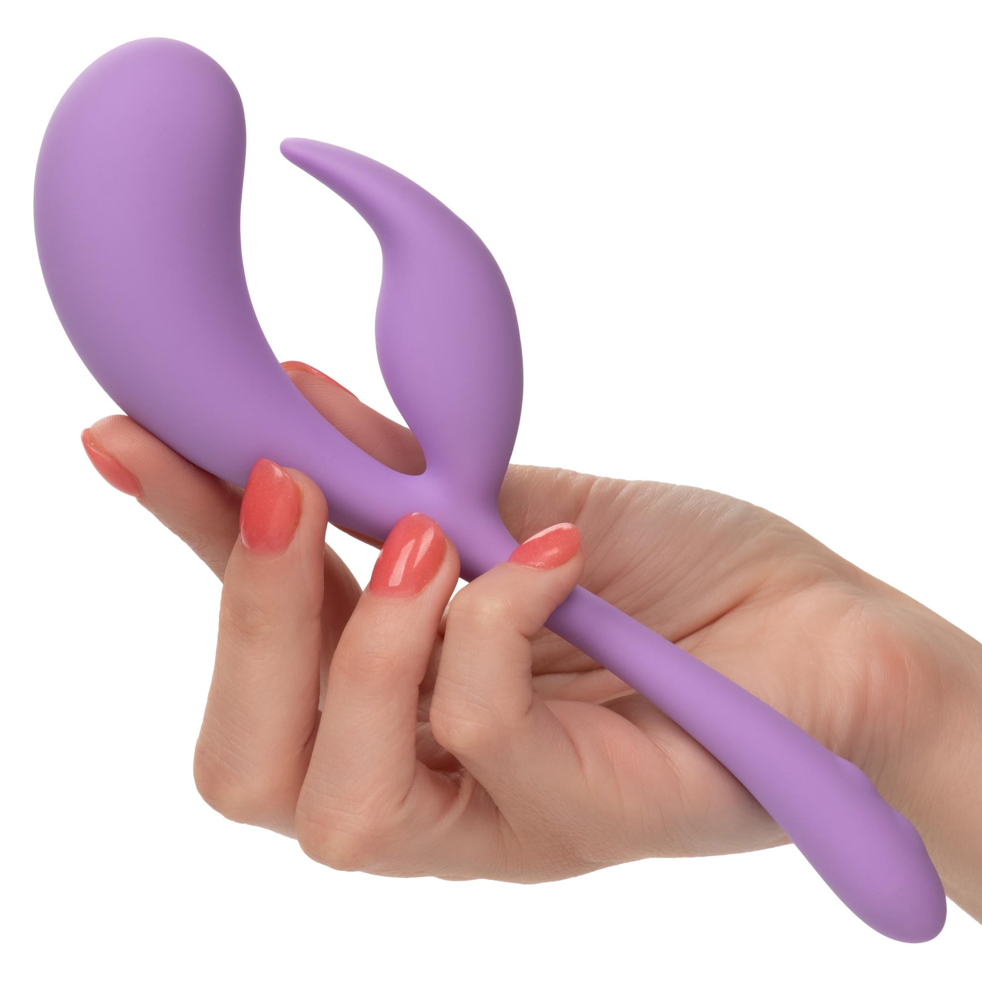 Elle Liquid Silicone Dual Flicker | 716770101907 | Available at EroticWarehouse.com