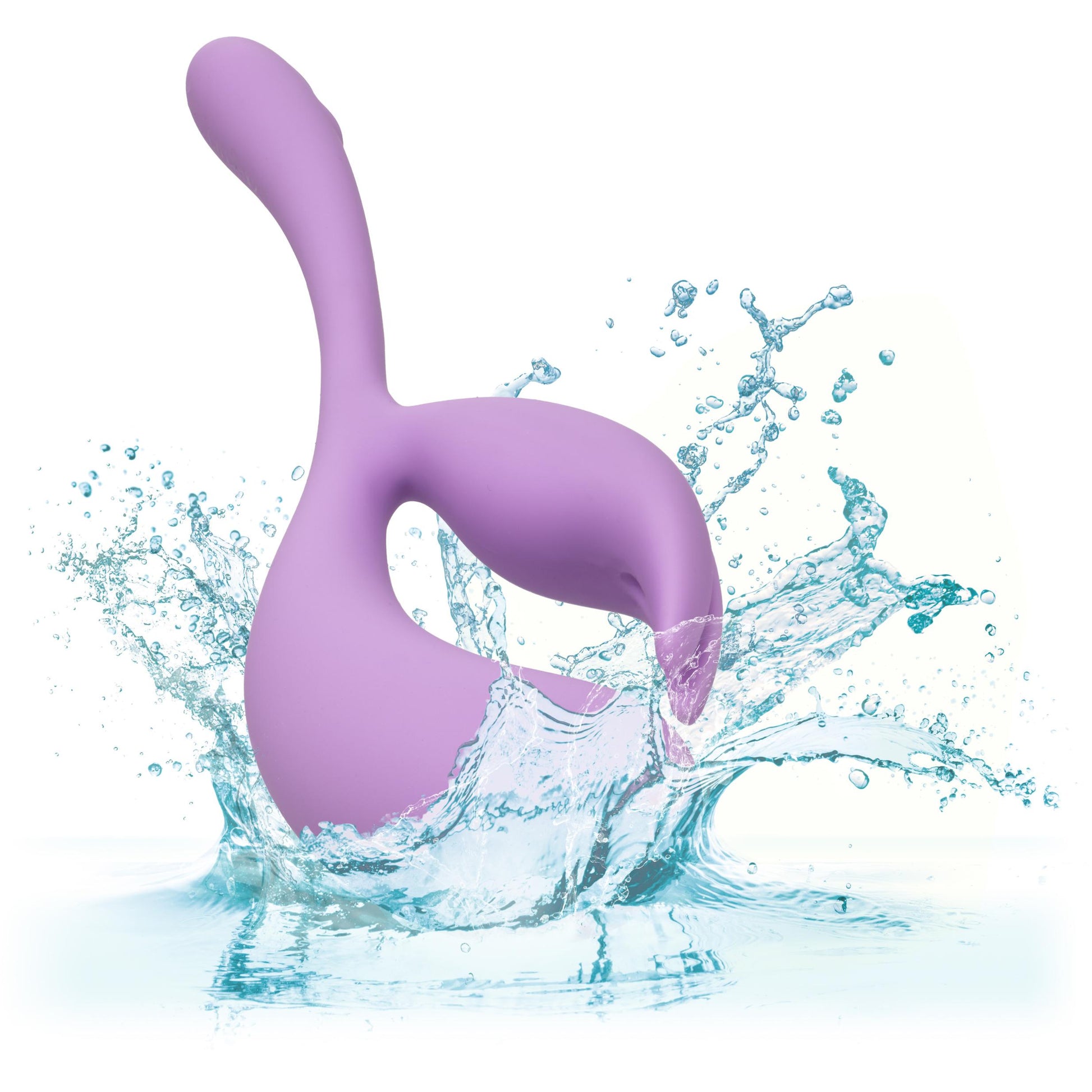 Elle Liquid Silicone Dual Flicker | 716770101907 | Available at EroticWarehouse.com