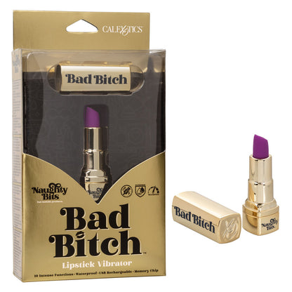 Naughty Bits Bad Bitch Lipstick Vibrator | 716770094292 | Available at EroticWarehouse.com
