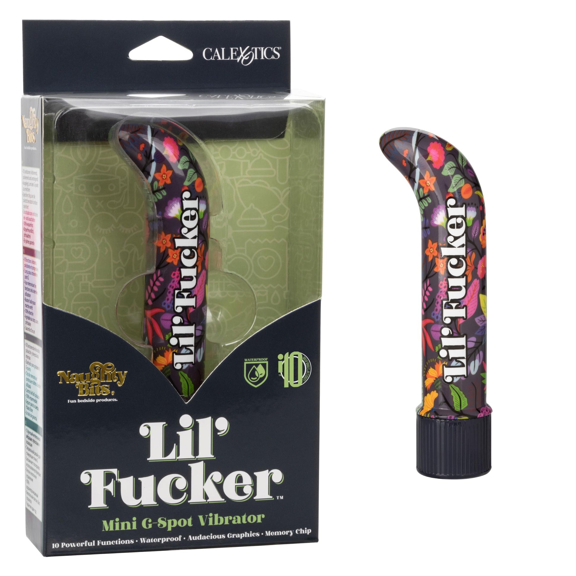 Naughty Bits Lil' Fucker Mini G-Spot Vibrator | 716770096845 | Available at EroticWarehouse.com