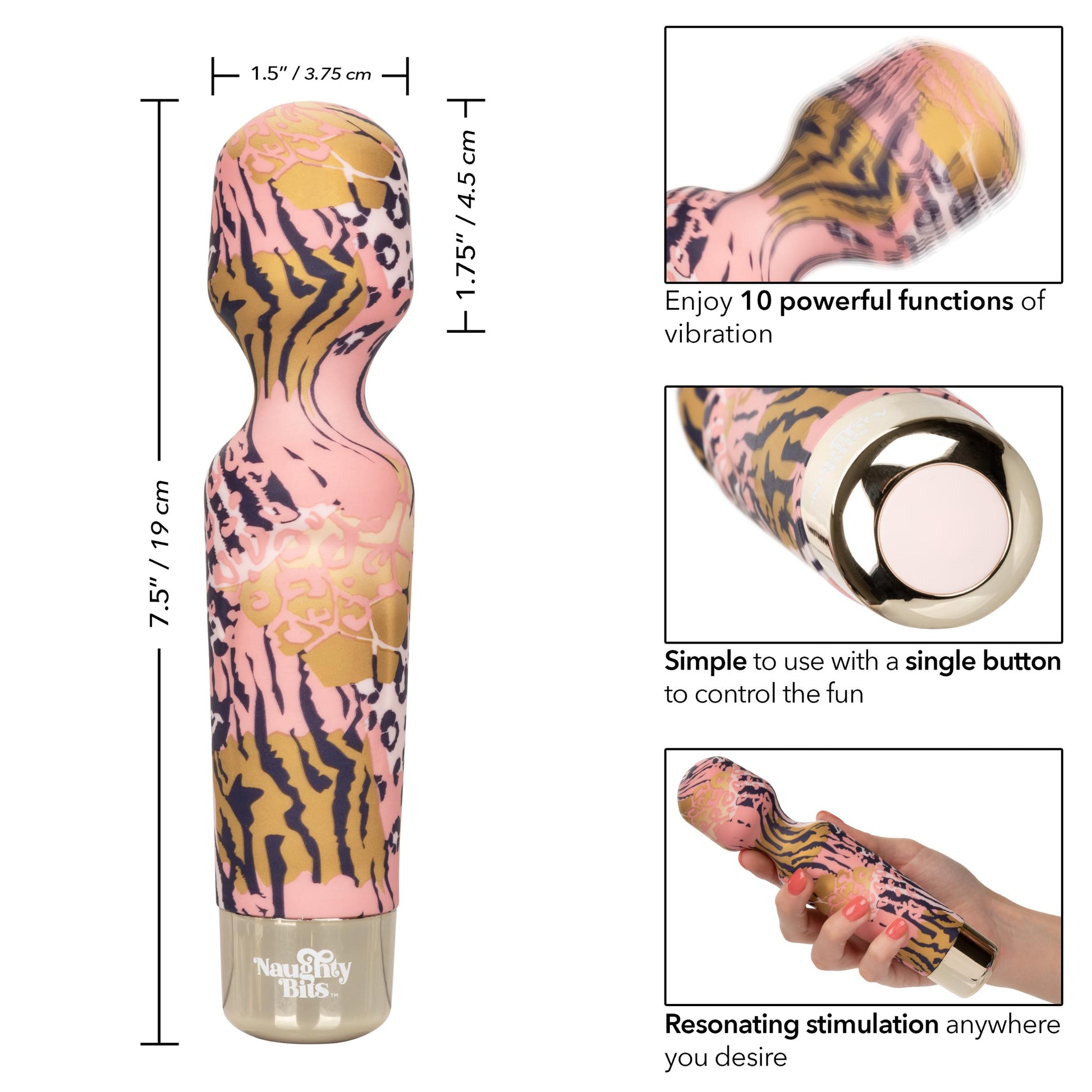 Naughty Bits Wtf Wand to Fuck | 716770101518 | Available at EroticWarehouse.com