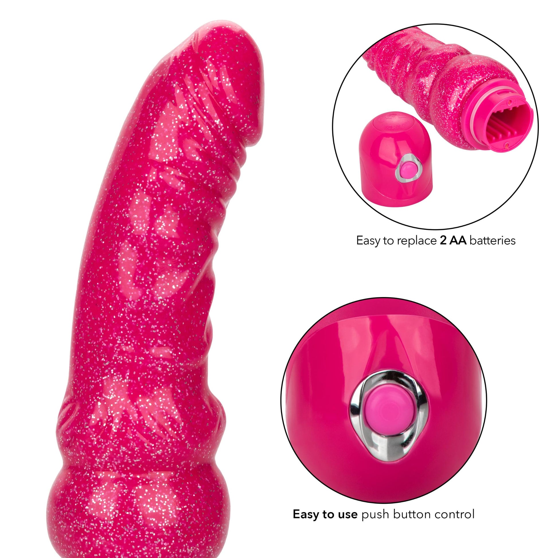 Naughty Bits Lady Boner Bendable Personal Vibrator | 716770096890 | Available at EroticWarehouse.com