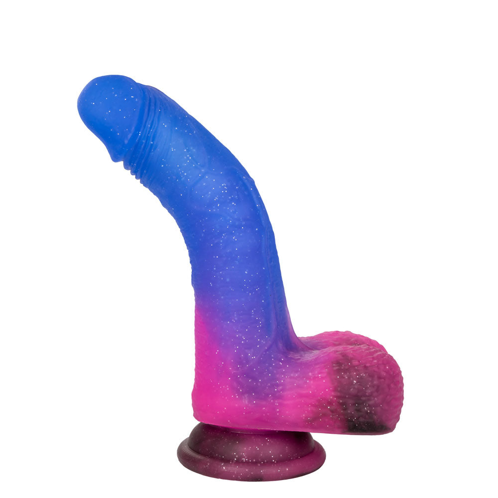 Naughty Bits Ombre Hombre Vibrating Dildo | 716770094421 | Available at EroticWarehouse.com