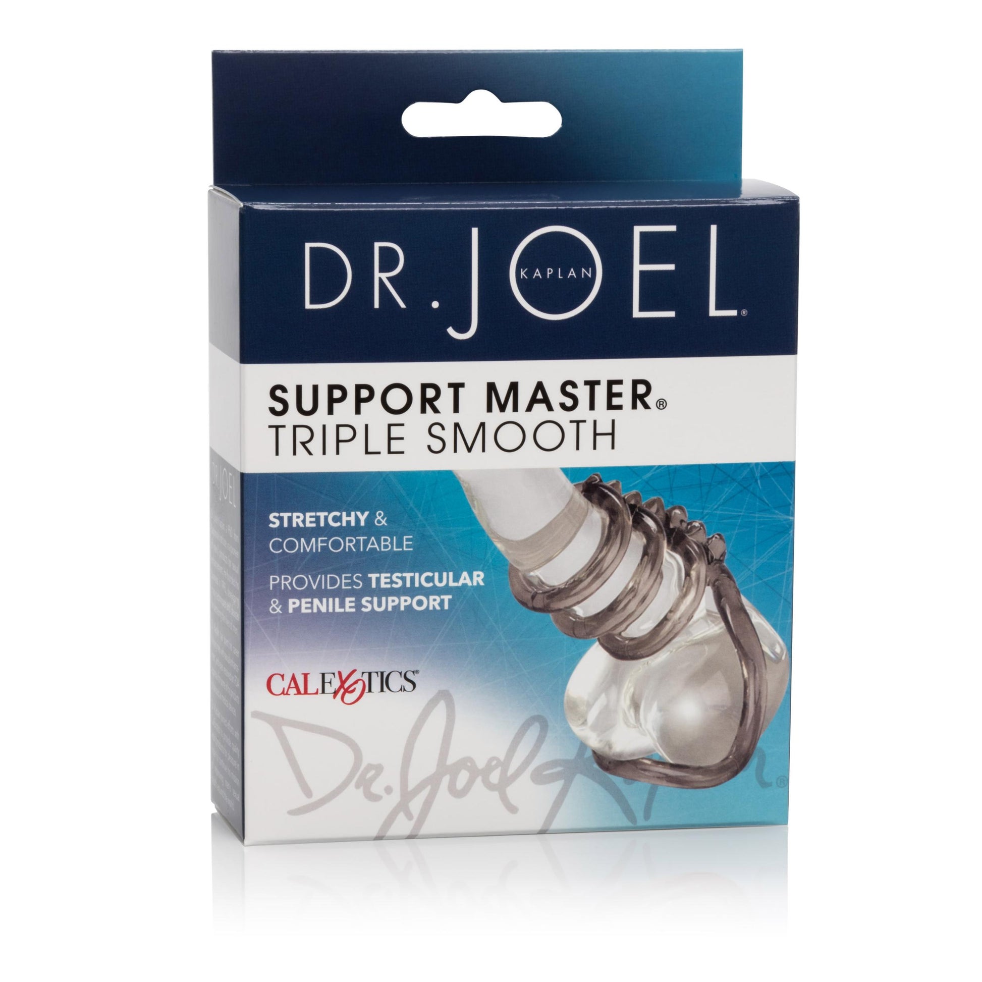 Dr. Joel Kaplan Support Master Triple Smooth - Smoke | 716770064998 | Available at EroticWarehouse.com