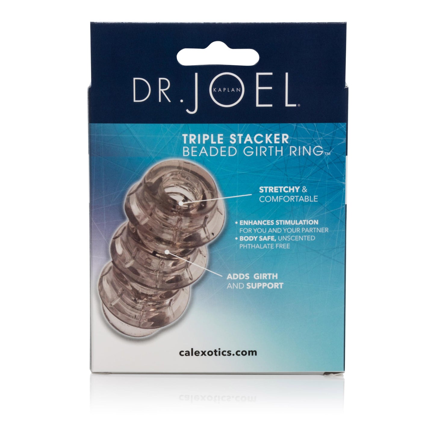 Dr. Joel Kaplan Beaded Girth Ring Triple Stacker | 716770066503 | Available at EroticWarehouse.com