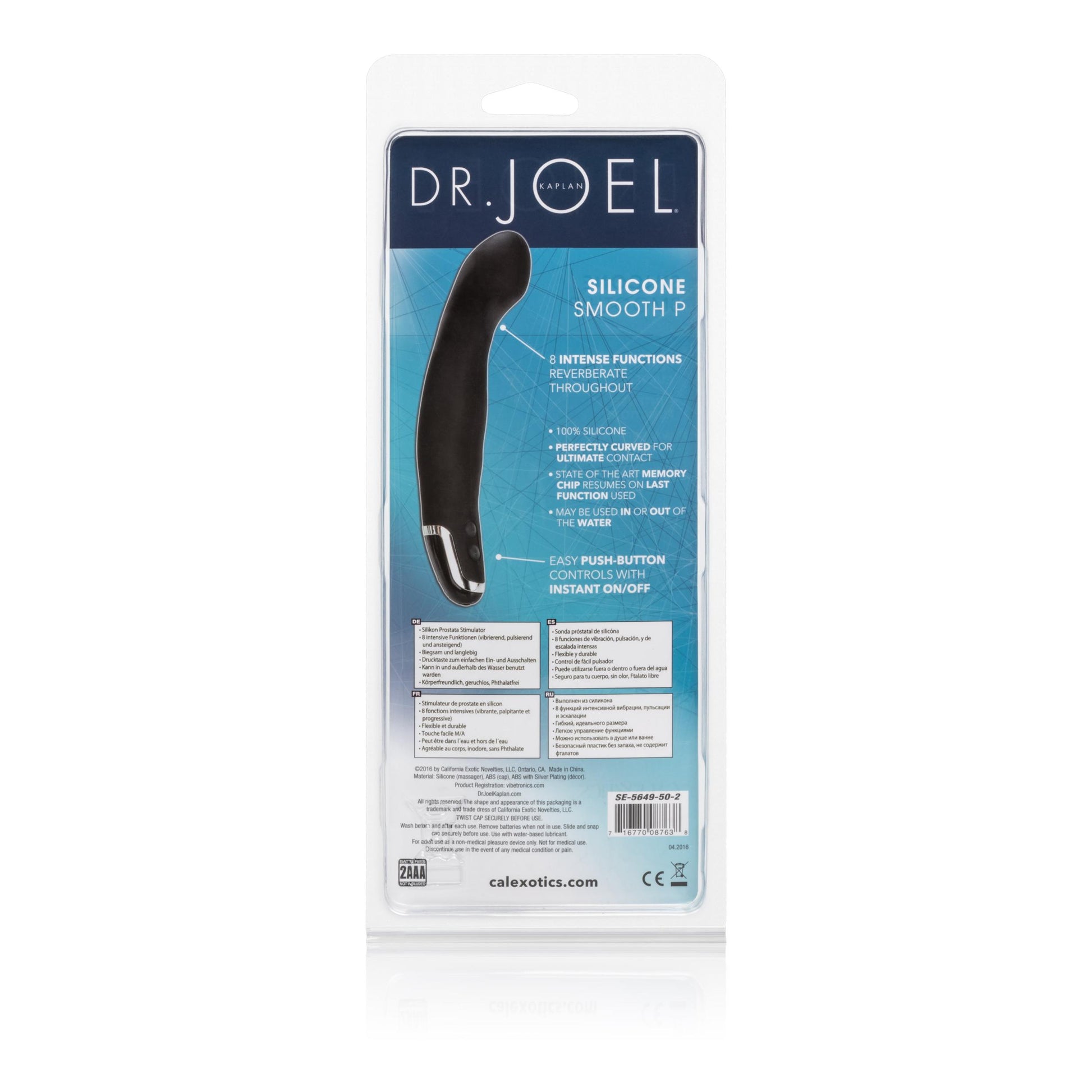 Dr. Joel Silicone Smooth P | 716770087638 | Available at EroticWarehouse.com
