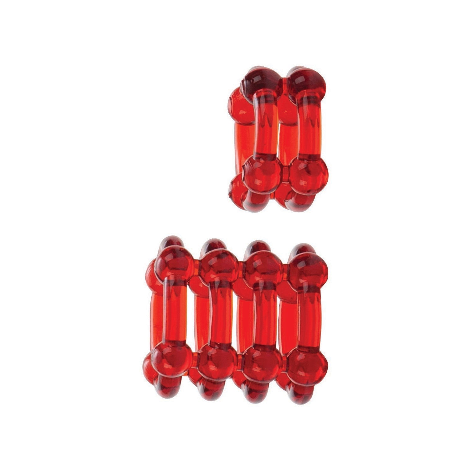 Colt Enhancer Rings - Red | 716770040169 | Available at EroticWarehouse.com