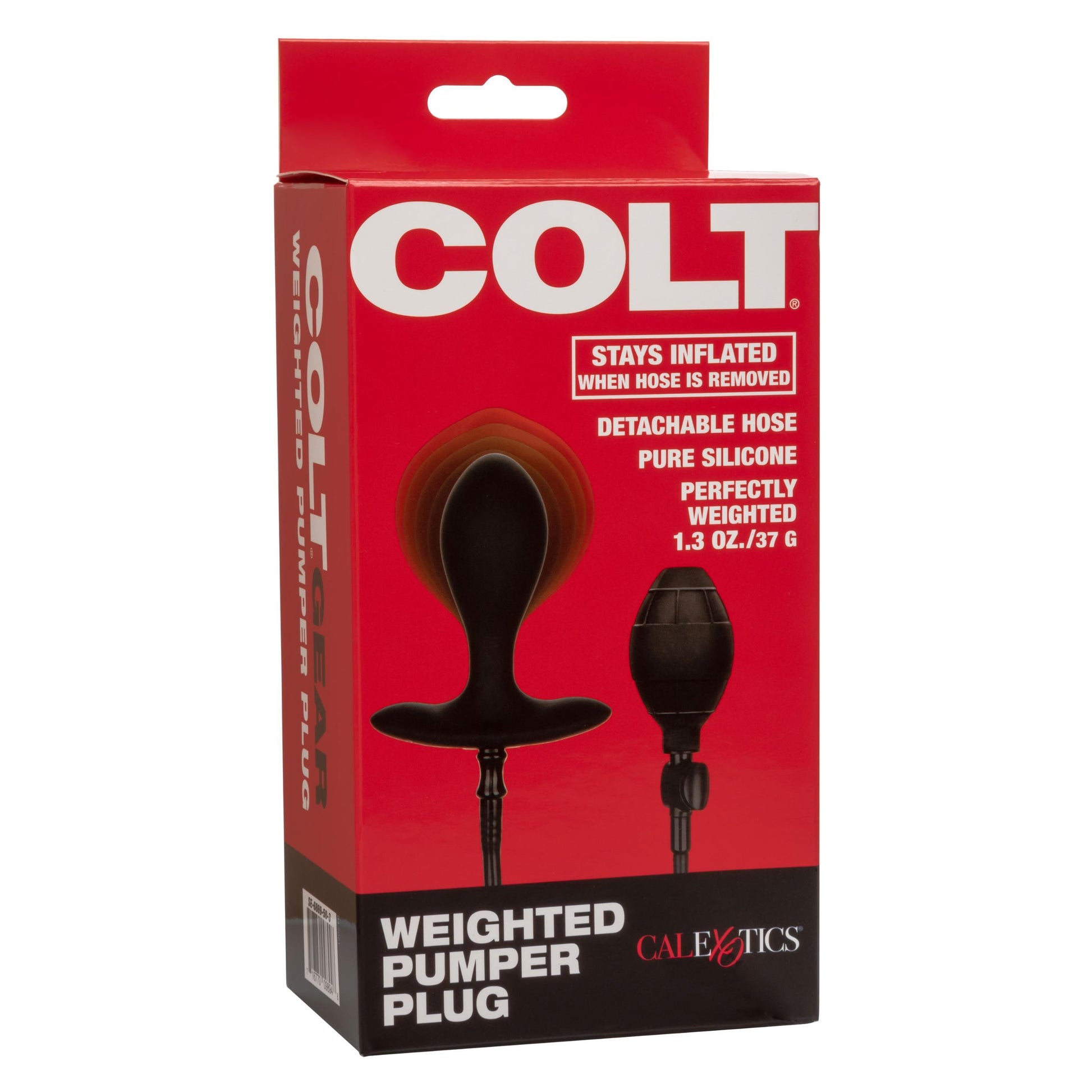 Colt Weighted Pumper Plug | 716770098948 | Available at EroticWarehouse.com
