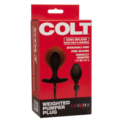 Colt Weighted Pumper Plug | 716770098948 | Available at EroticWarehouse.com