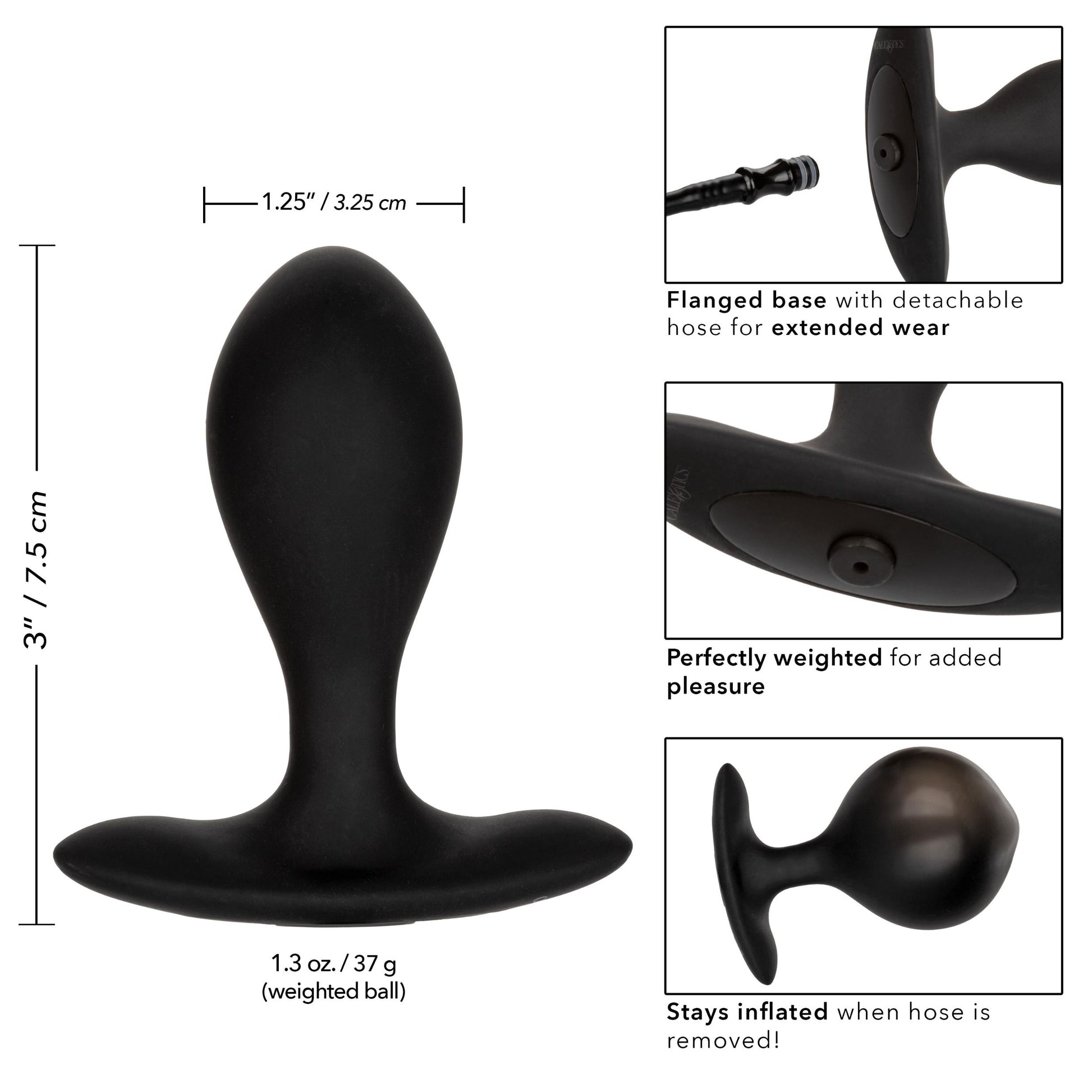 Colt Weighted Pumper Plug | 716770098948 | Available at EroticWarehouse.com