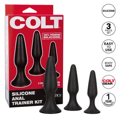 Colt Silicone Anal Trainer Kit | 716770098955 | Available at EroticWarehouse.com