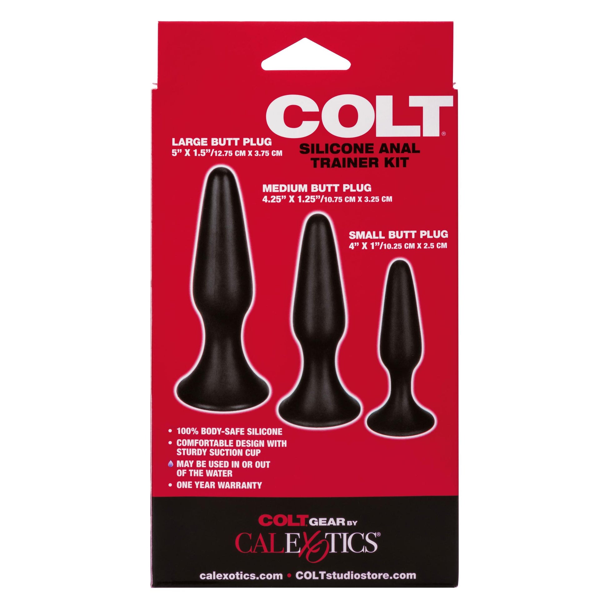 Colt Silicone Anal Trainer Kit | 716770098955 | Available at EroticWarehouse.com