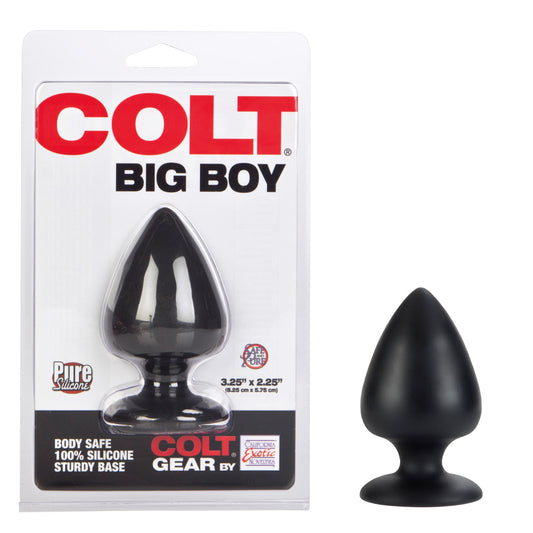 Colt Big Boy Butt Plug - Black | 716770075338 | Available at EroticWarehouse.com