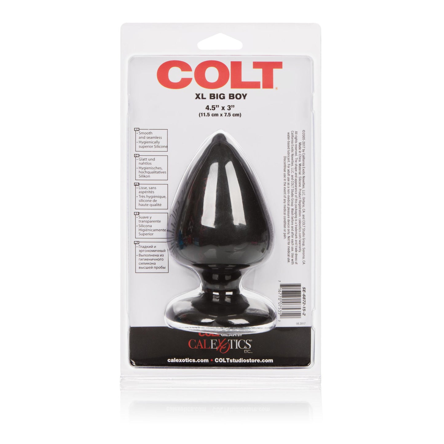 Colt XL Big Boy - Black | 716770075352 | Available at EroticWarehouse.com