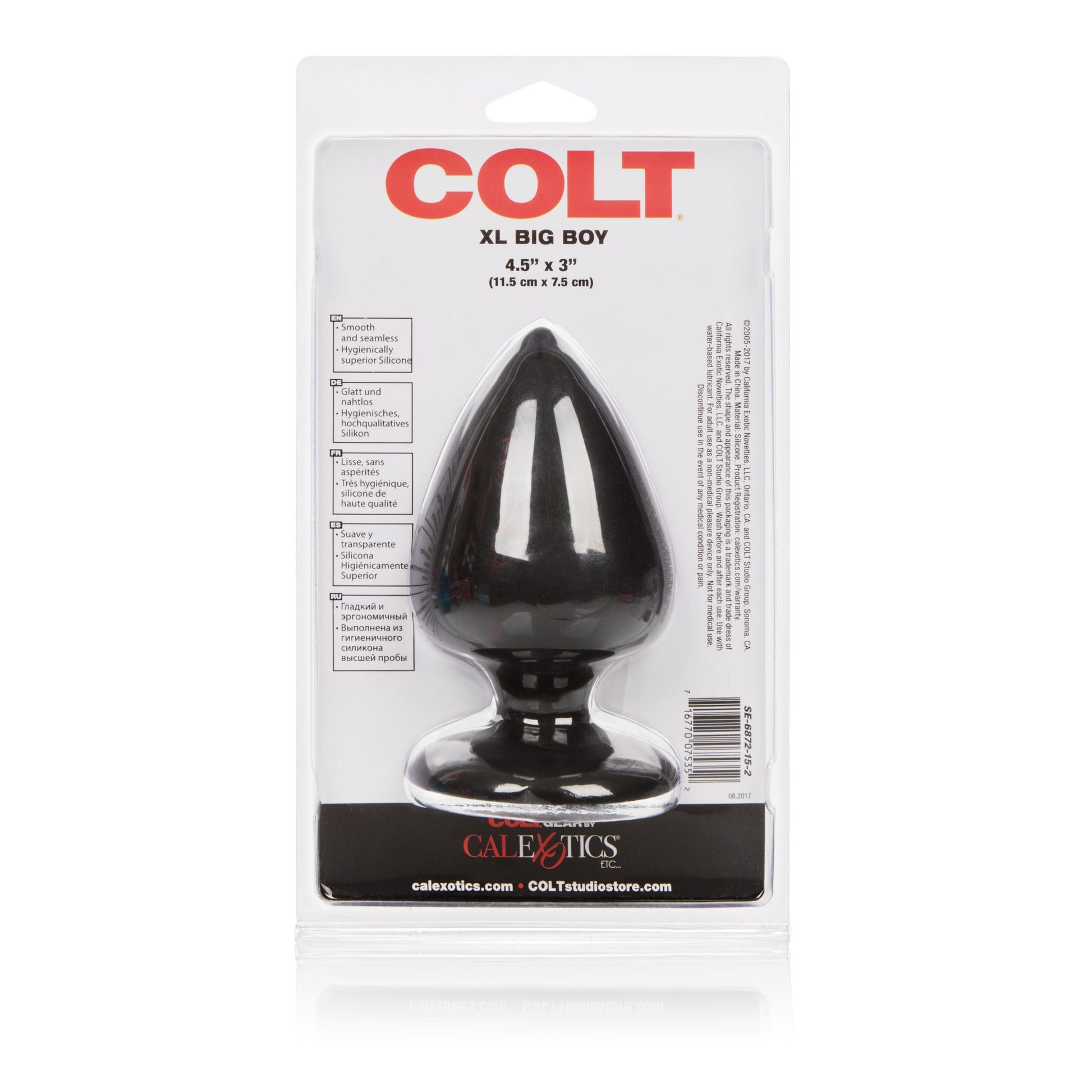 Colt XL Big Boy - Black | 716770075352 | Available at EroticWarehouse.com