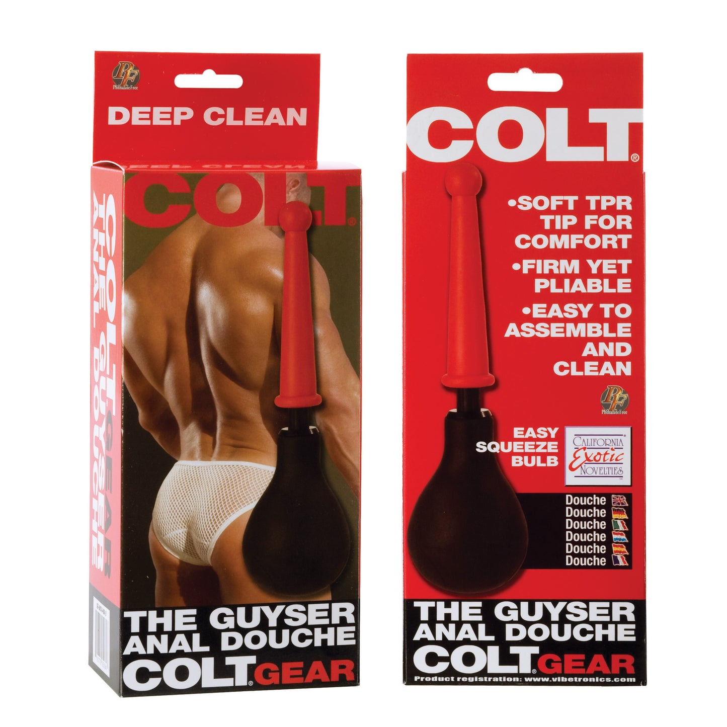 The Guyser Anal Douche by Colt Gear | 716770050847 | Available at EroticWarehouse.com