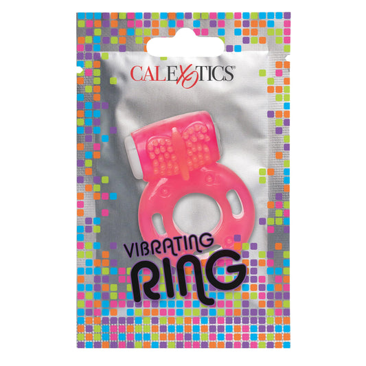 Foil Pack Vibrating Ring - Pink | 716770097644 | Available at EroticWarehouse.com