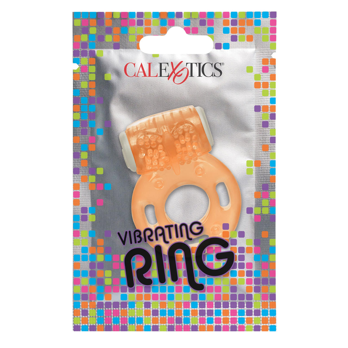 Foil Pack Vibrating Ring - Orange | 716770097668 | Available at EroticWarehouse.com