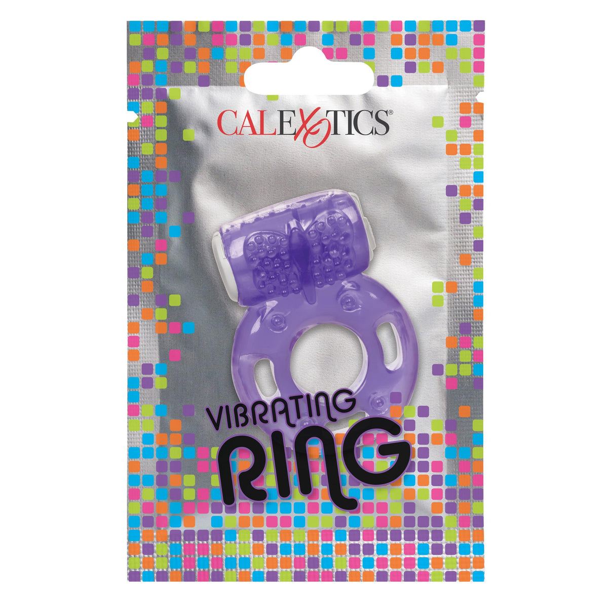 Foil Pack Vibrating Ring - Purple | 716770097682 | Available at EroticWarehouse.com