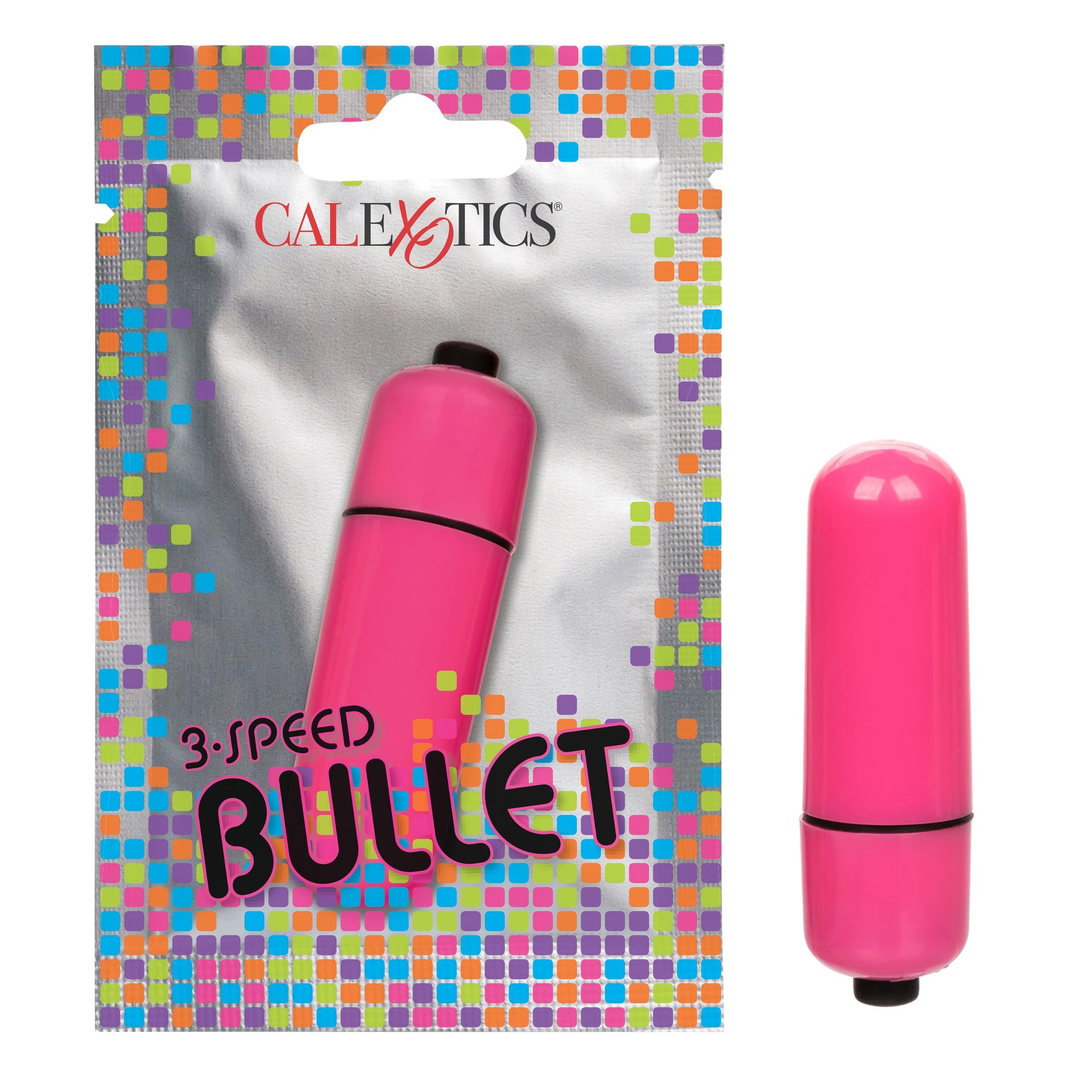 Foil Pack 3-Speed Bullet - Pink | 716770097729 | Available at EroticWarehouse.com