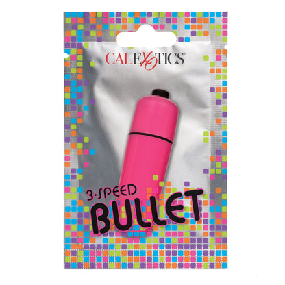 Foil Pack 3-Speed Bullet - Pink | 716770097729 | Available at EroticWarehouse.com