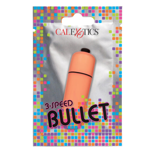 Foil Pack 3-Speed Bullet - Orange | 716770097743 | Available at EroticWarehouse.com