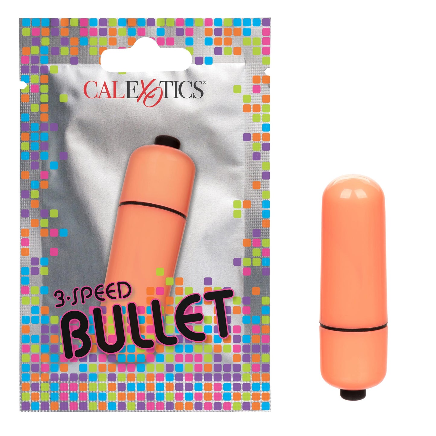 Foil Pack 3-Speed Bullet - Orange | 716770097743 | Available at EroticWarehouse.com