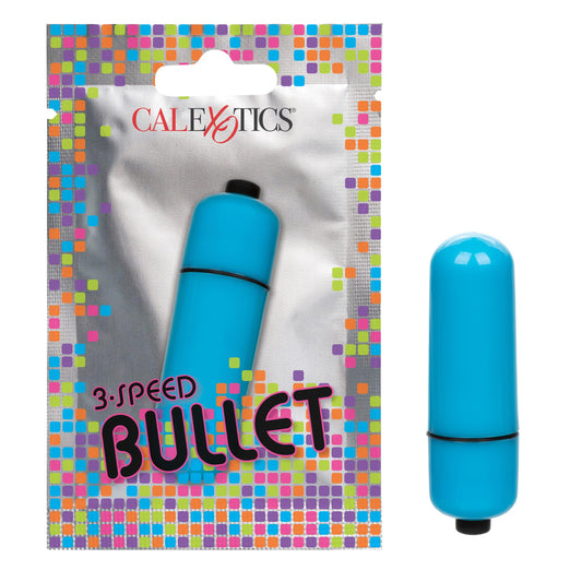 Foil Pack 3-Speed Bullet - Blue | 716770097781 | Available at EroticWarehouse.com