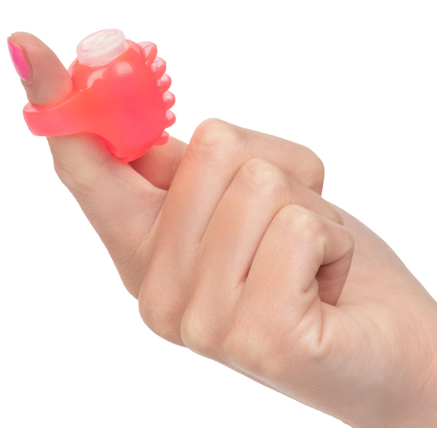 Foil Pack Vibrating Finger Teaser - Pink | 716770099426 | Available at EroticWarehouse.com