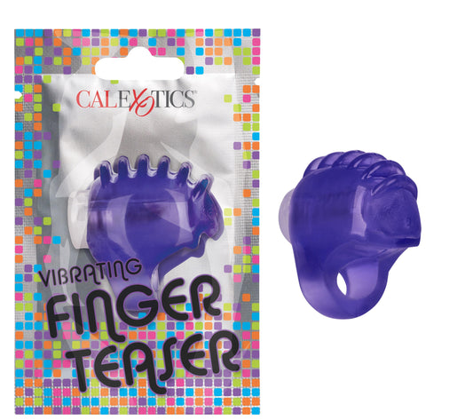 Foil Pack Vibrating Finger Teaser - Purple | 716770099433 | Available at EroticWarehouse.com