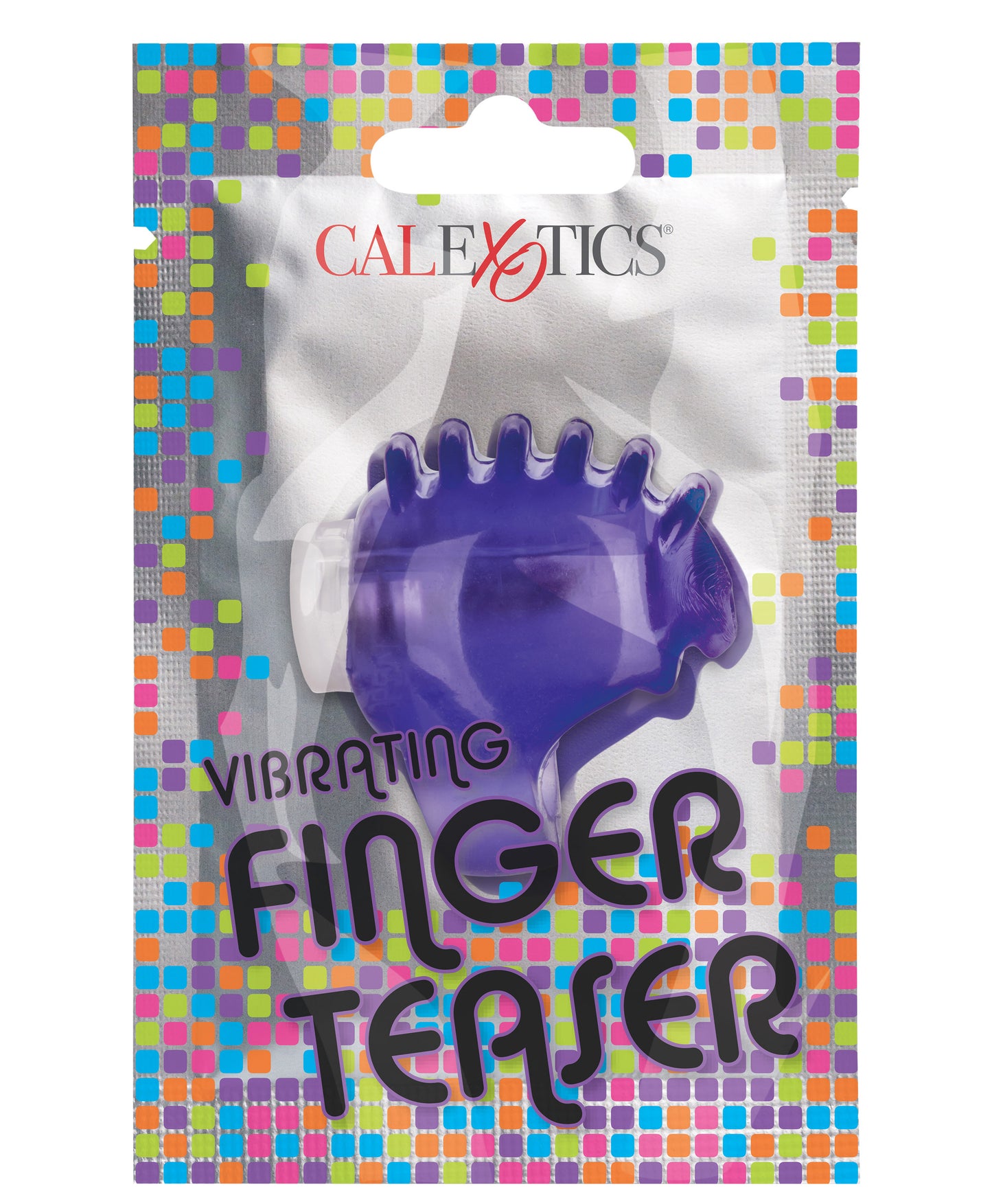 Foil Pack Vibrating Finger Teaser - Purple | 716770099433 | Available at EroticWarehouse.com