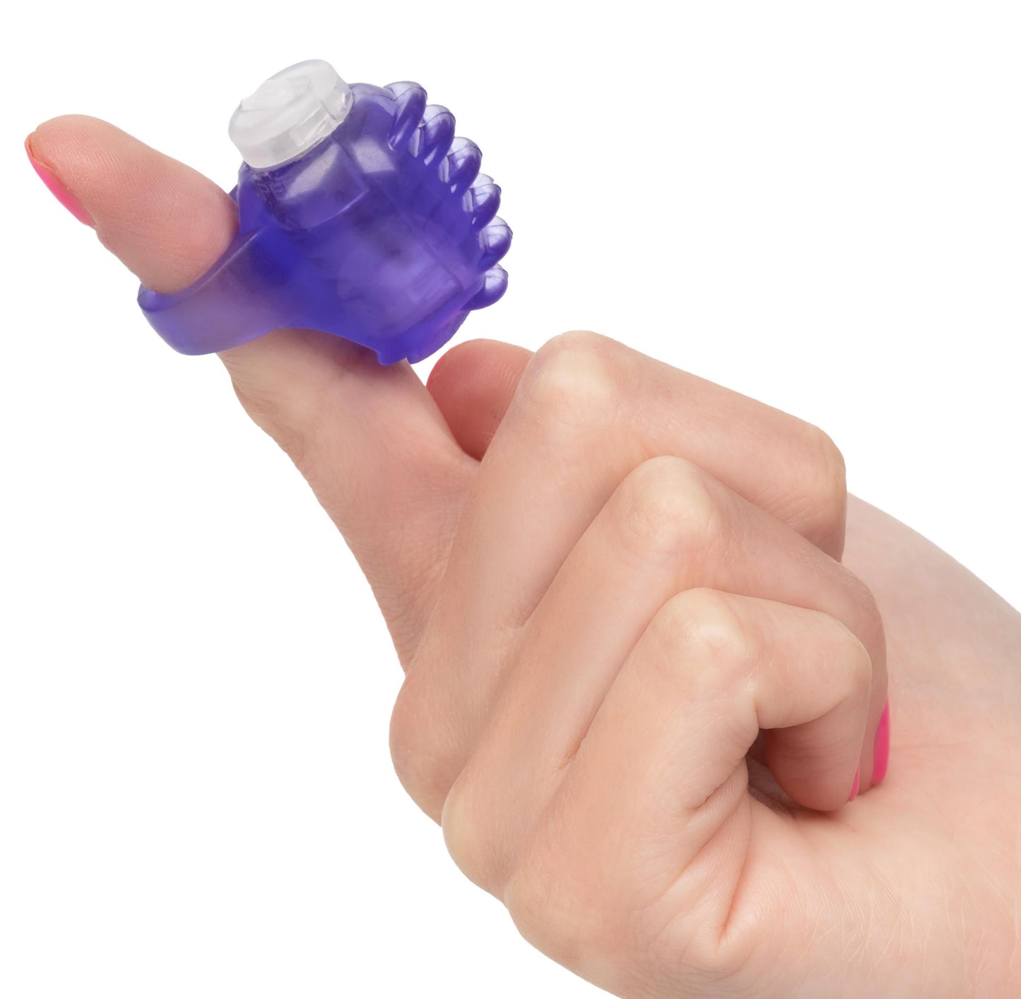 Foil Pack Vibrating Finger Teaser - Purple | 716770099433 | Available at EroticWarehouse.com