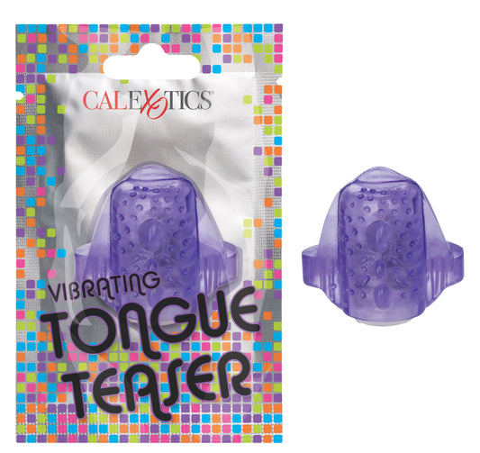 Foil Pack Vibrating Tongue Teaser - Purple | 716770099471 | Available at EroticWarehouse.com