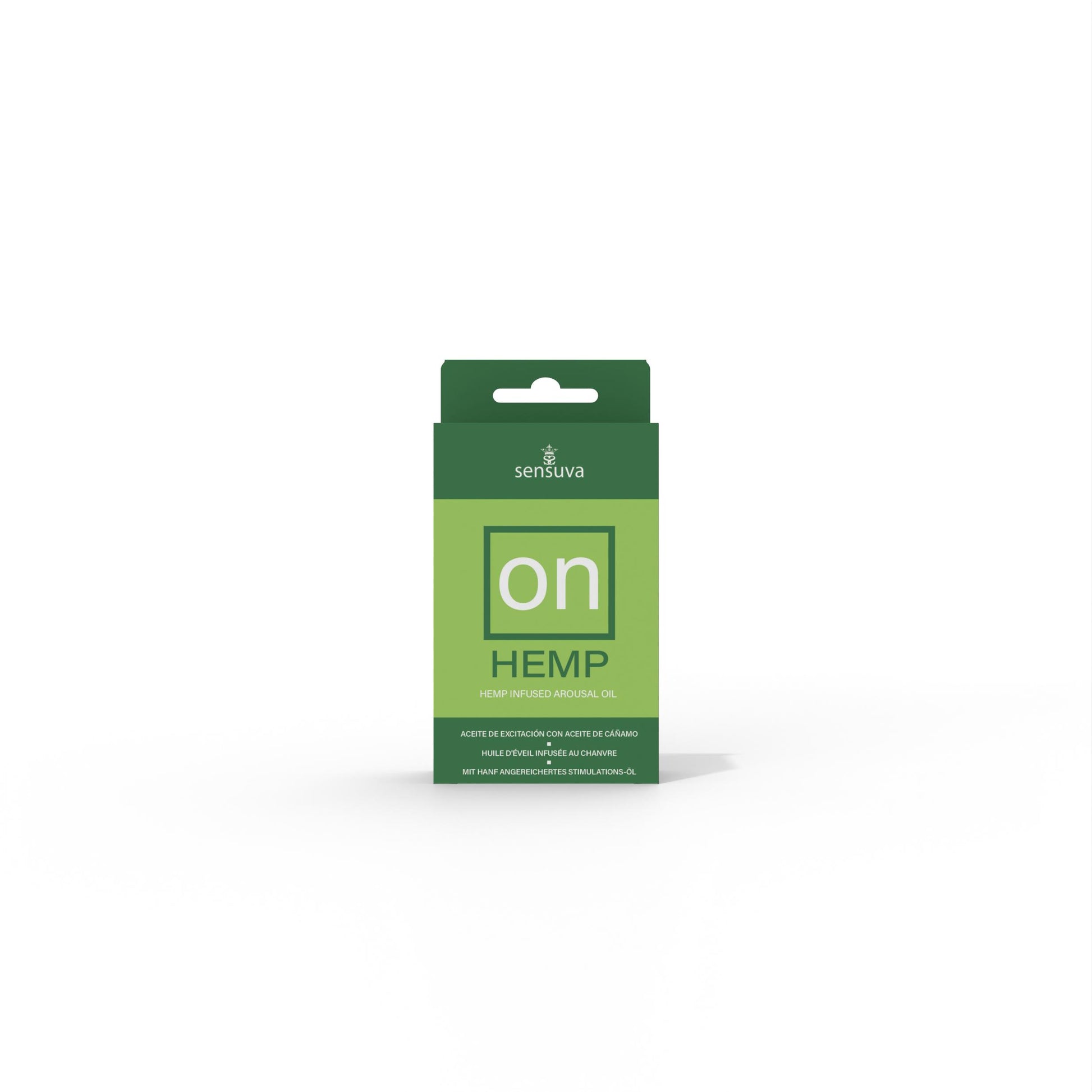 On Hemp Infused Arousal Oil -Medium Box - 0.17 Fl. Oz. | 855559003381 | Available at EroticWarehouse.com