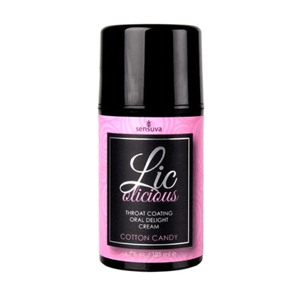 Lic-O-Licious Oral Delight Cream - Cotton Candy - 1.7 Fl. Oz. | 855559007266 | Available at EroticWarehouse.com