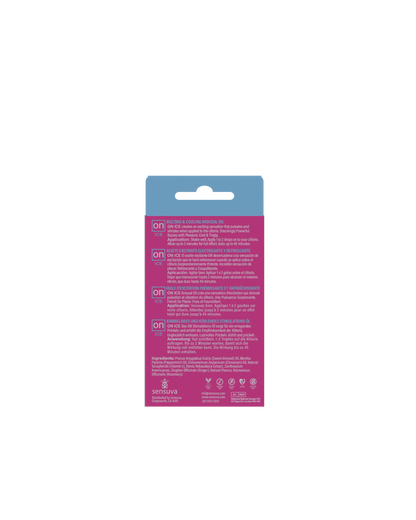 On Ice Buzzing and Cooling Arousal Oil 5ml | 855559005101 | Available at EroticWarehouse.com
