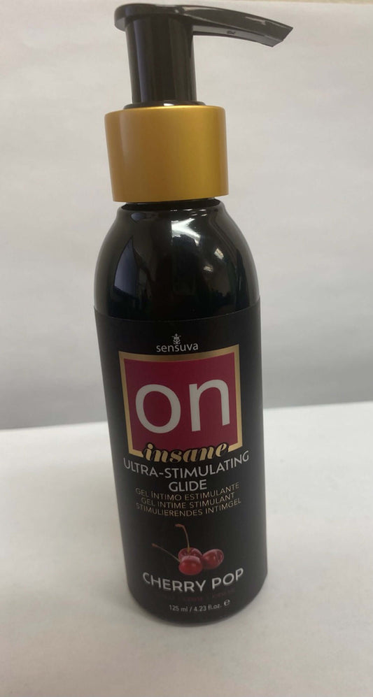 On Insane Ultra-Stimulating Personal Moisturizer - 4oz Cherry Pop | 810002661402 | Available at EroticWarehouse.com