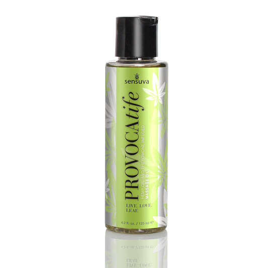 Provocatife Hemp Oil & Pheromone Infused Massage Oil - 4.2 Fl. Oz. / 125 ml | 855559006023 | Available at EroticWarehouse.com