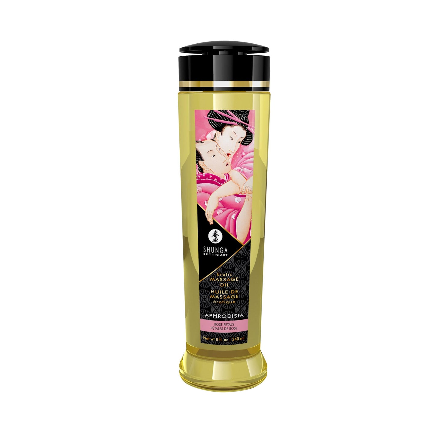 Massage Oils - Aphrodisia - 8 Fl. Oz. Rose Petals | 697309012003 | Available at EroticWarehouse.com